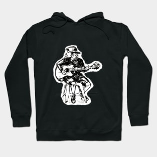 handsome guitarist Hoodie